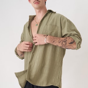 Sage Green Mens Dress Shirts - Etsy New Zealand
