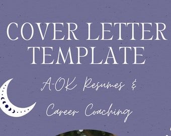 Cover Letter Template | Microsoft Word | Google Docs | Cover Letter Format | Get Hired | ATS/RTS Friendly | A-OK Resumes