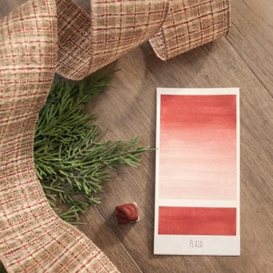 Plaid Matte Watercolor Paint | Quarter Pan, Half Pan, Full Pan | Fine Art, Hand Lettering, Calligraphy, Gift for her, Artist