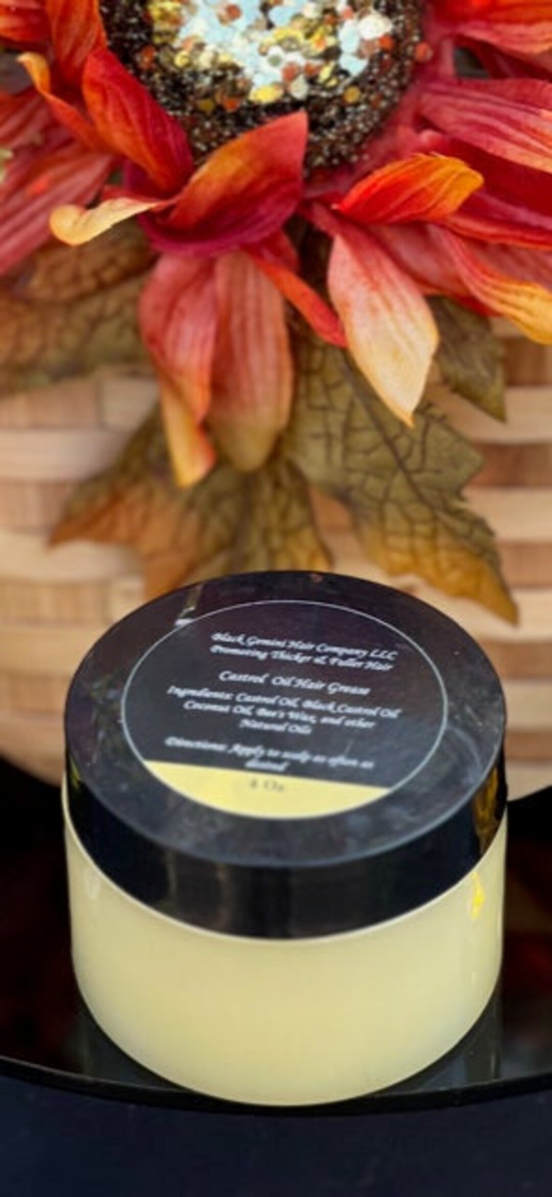 Castor Oil Hair Grease Etsy