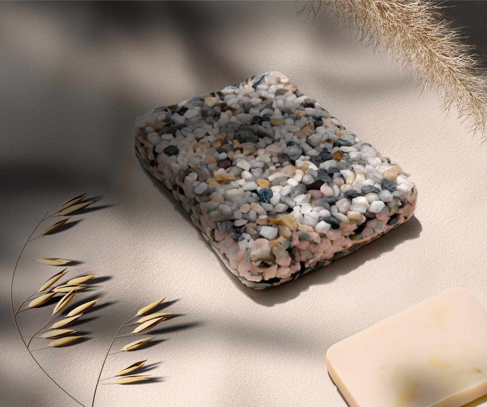 Boho Soap Tray Modern Bathroom Decor Housewarming Gift Pebble Rocks ...