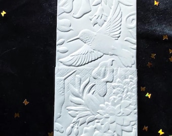 10 pañuelos / Colibrí / 02 / Pañuelos Lágrimas de Alegría Recuerdos de boda Bautizo Cumpleaños Comunión Celebración del Día de la Madre Hecho a mano