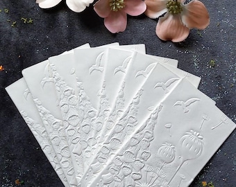 10 pañuelos / Patrón 26 C / Pañuelos Lágrimas de Alegría Recuerdos de boda Bautizo Cumpleaños Comunión Celebración Hecho a mano