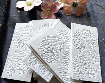 10 pañuelos / Patrón 25 / Pañuelos Tears of Joy Regalo de boda Bautizo Cumpleaños Comunión Celebración Flor hecha a mano