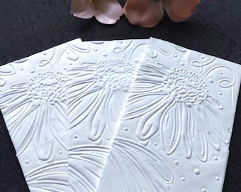 10 pañuelos/ Patrón 217/ Pañuelos Lágrimas de Alegría, recuerdo de fiesta, celebración, flores de fiesta hechas a mano