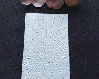 10 pañuelos/ Patrón 229/ Pañuelos Lágrimas de Alegría, recuerdo de fiesta, celebración, hecho a mano, explosión de estrellas de fiesta