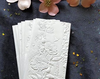 10 pañuelos / Patrón 26 A / Pañuelos Lágrimas de Alegría Recuerdos de boda Bautizo Cumpleaños Comunión Celebración Hecho a mano