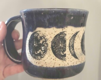 Moon Phases Ceramic Mug