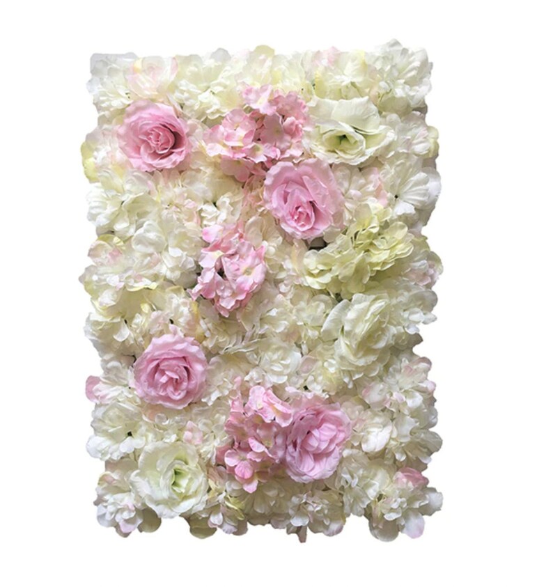 40 X 60 Cm Pink Silk Rose Flower Wall Artificial Flower for Etsy