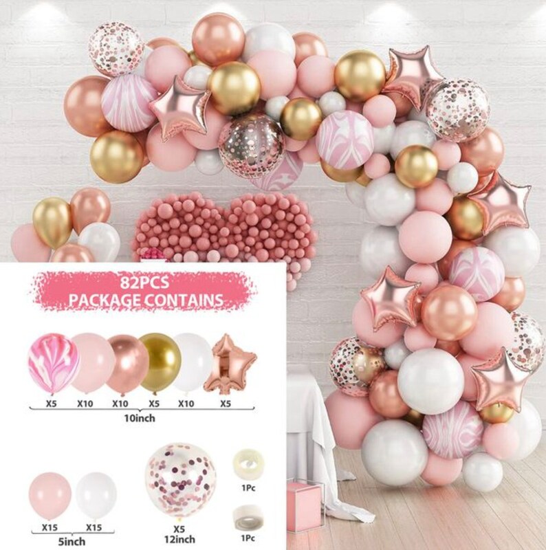 Balloon Garland Arch Kit Wedding Birthday Party Decoration Etsy UK