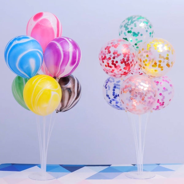 10 Pcs Colorful Agate Latex Balloons Cloud Balloon Helium Birthday Party Wedding Decorations Kids Toys Air Marble Balloon