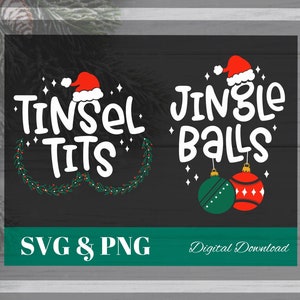 Klingelkugeln | Lametta Meisen | Hässlicher Weihnachtspullover | Paare Shirts | Weihnachten svg | Weihnachten png | lustige Shirts | passenden Shirts