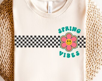 Spring Vibes svg | spring vibes png | spring vibes jpeg | spring vibes sublimation | spring vibes shirt design