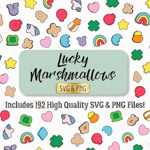 Amuletos de la suerte / Amuletos de la suerte SVG / Amuletos de la suerte PNG / Día de San Patricio SVG / Día de San Patricio PNG / Decoración de fiesta del día de San Patricio / San Patricio