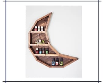 Moon Shelf DIY Build Plans - Digital Download – Essential Oil & Crystal Display (PDF Pattern)