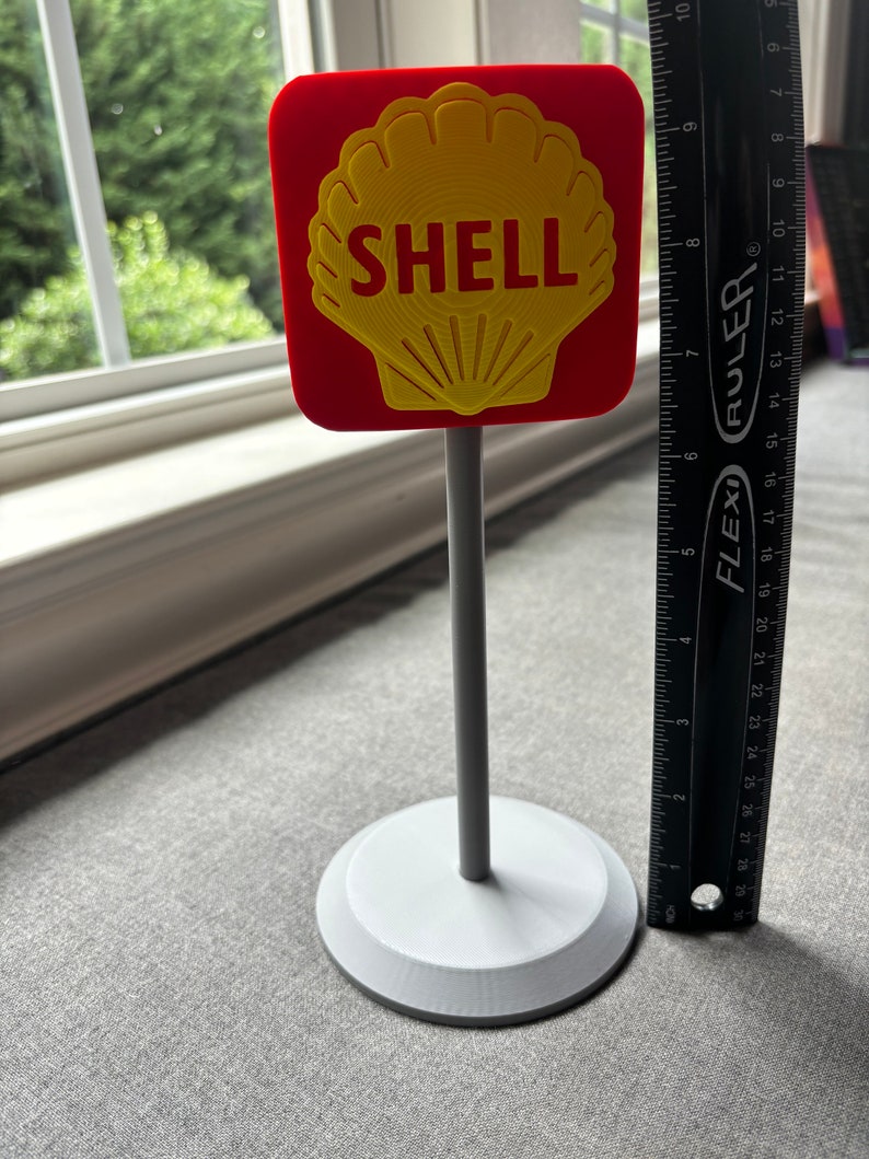 3D Printed Shell Desk/tabletop Decorative Sign - Etsy
