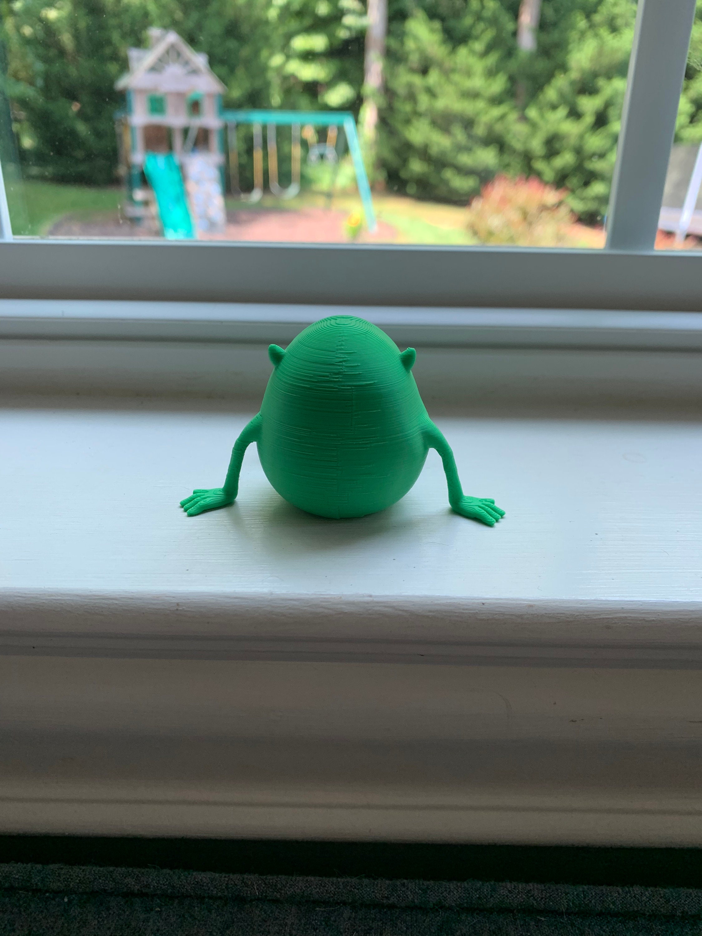 3D Printed Mike Wazowski Figurine - Etsy