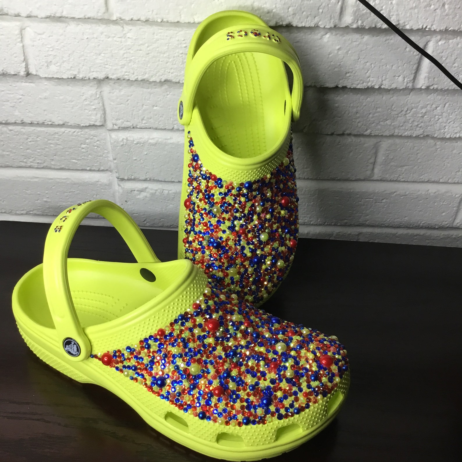 bling crocs
