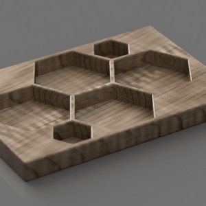 Elegant Tray CNC Files | SVG, Dxf, Eps, PDF, Ai