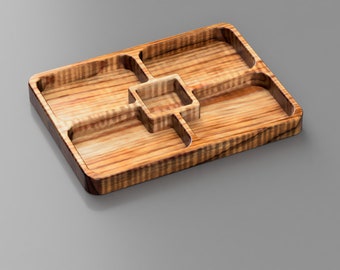 Serving / Catch All Tray CNC Files | SVG, Dxf, Eps, PDF, Ai