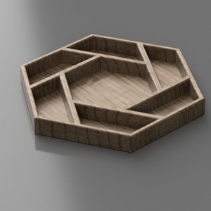 Modern Tray CNC Files | SVG, Dxf, Eps, PDF, Ai