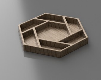 Modern Tray CNC Files | SVG, Dxf, Eps, PDF, Ai