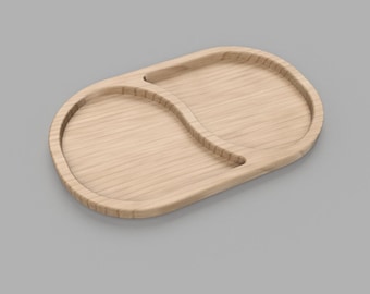 Arquivos CNC para bandejas de servir/pegar tudo | SVG, Dxf, Eps, PDF, Ai