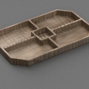 Artisan Tray CNC Files | SVG, Dxf, Eps, PDF, Ai