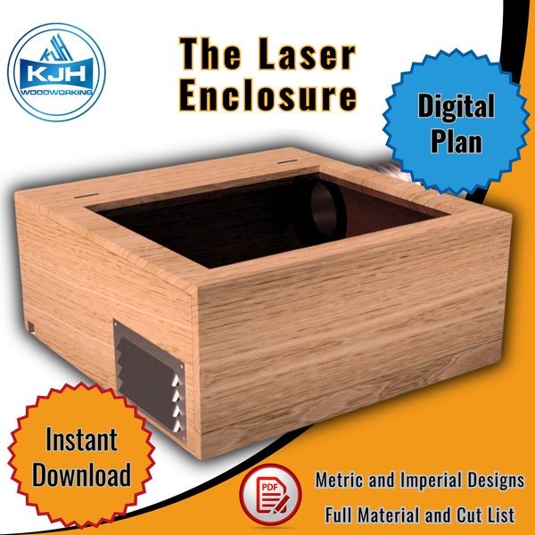 Plans de construction de boîtier laser bricolage | Plans et modèles numériques complets