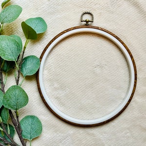 Faux Wood Display Hoop add on.