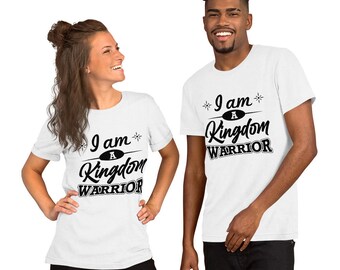 I Am A Kingdom Warrior T-Shirt | Inspirational T-Shirt | Affirmation T-Shirt | I AM Collection