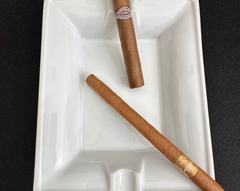 Vintage Limoges Ashtray, Minimalist French Design, 90s Decor