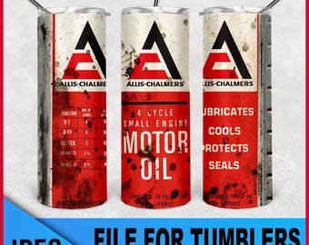 kleine Maschine Motoröl - für Tumbler - jpeg Datei für Sublimationsdruck