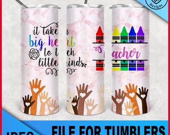 Het is een groot hart om Tumbler te leren, png (digitale download)