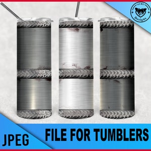 welder lines beads metal welding seam- for tumbler jpeg file for sublimation