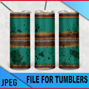 pipe line green - metal welding seam-welder- for tumbler jpeg file for sublimation