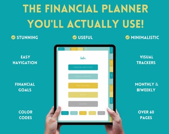 Digital Budget Planner | Financial Planner | Digital Budget | Budget Planner | Monthly Budget | GoodNotes Planner | iPad Planer