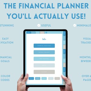 Digital Budget Planner | Financial Planner | Digital Budget | Budget Planner | Monthly Budget | GoodNotes Planner | iPad Planer