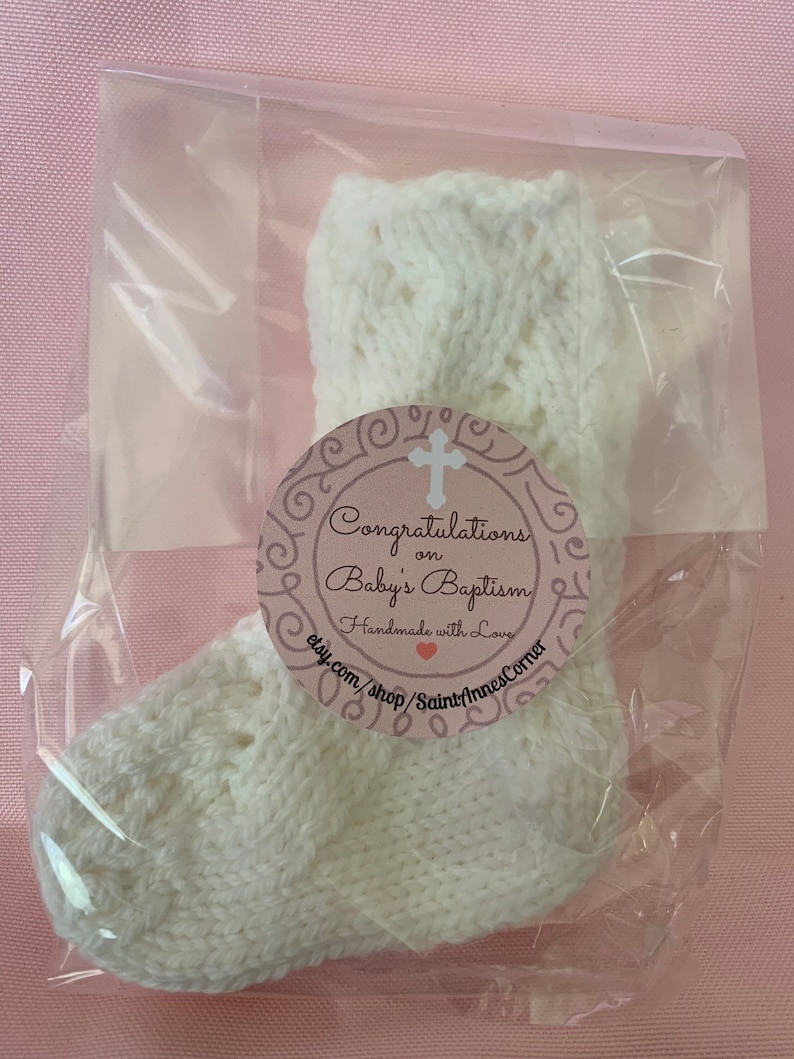 Baptism Christening Handknit Lace Baby Socks, Baby Girl, Newborn Gift, Baby Shower Gift, Unique