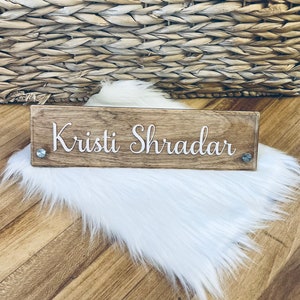 Name Plate Template/SVG/No physical item will  be sent/Read description before purchase