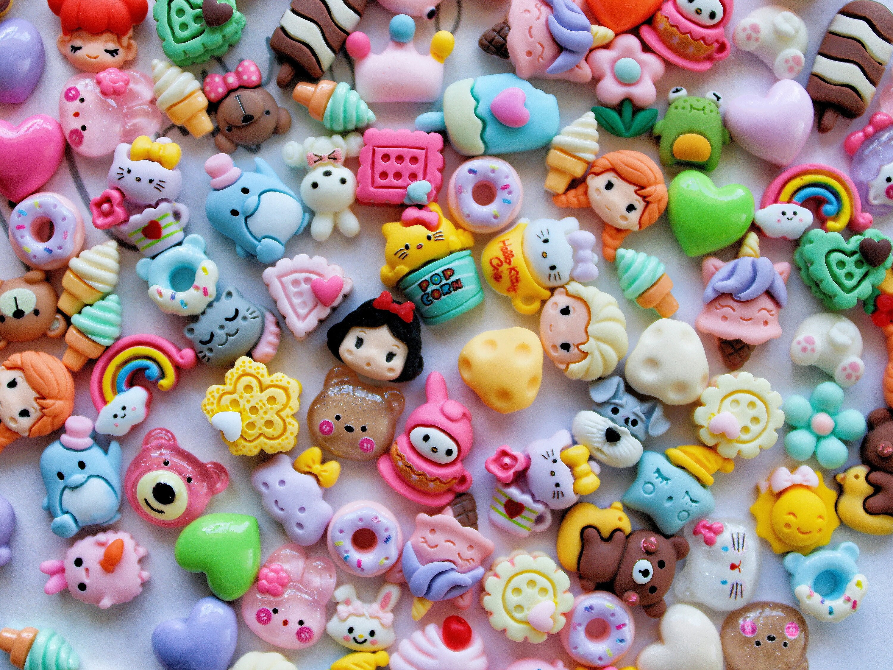 Playfood Mixed Grab Bag Resin Slime Charms Cabochons Ornament or