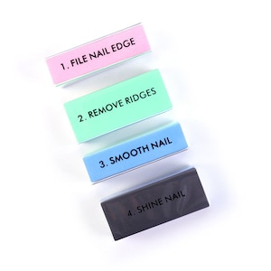 4 Way Nail Buffer Block, Nail Tool