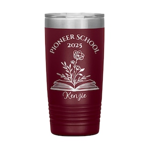 jw pioneer school tumbler personalized, jw pioneer school gifts, jw 2025 pioneer school gifts, jw regalo de precursora,jw pioneer coffee cup