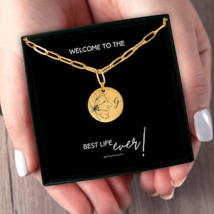 best life ever halskette 2025,personalisiert,für Nichte,für Mädchen,Jw taufe Geschenk für Schwestern,für Frau,jw taufe Halskette personalisiert,Jw taufe
