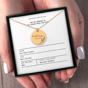 Jw best life ever halskette 2025,personalisiert,für Nichte,Mädchen,jw taufgeschenk für Schwestern,für frau,jw taufkette personalisiert,graviert