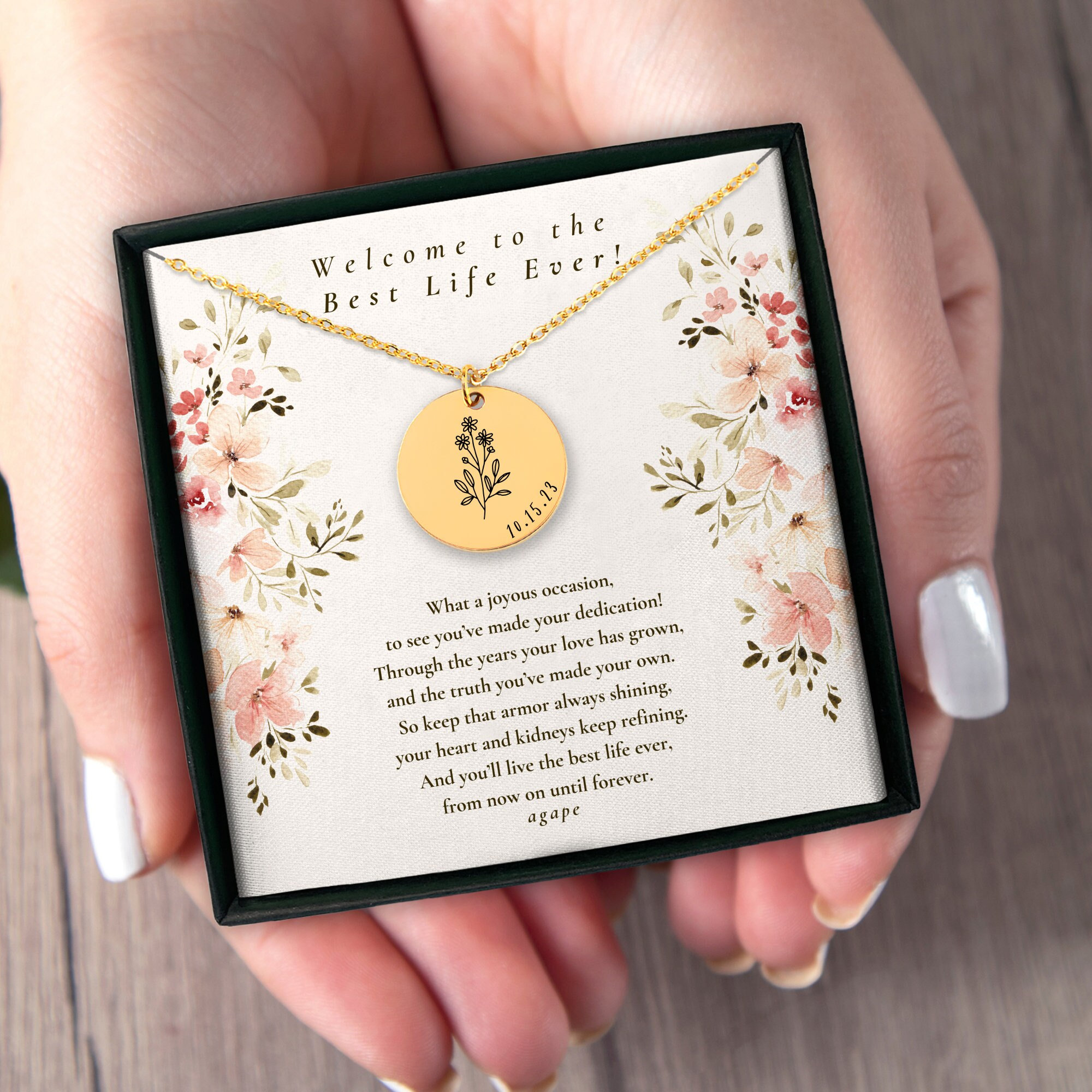 jw baptism gift for sisters, jw baptism necklace, jw baptism gift 2025, jw best life ever necklace, for niece, for daughter,