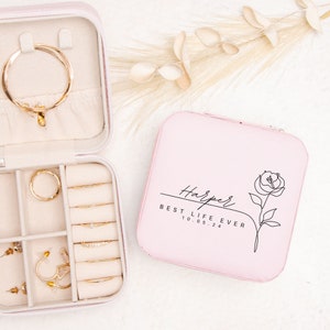 Regalos personalizados "La mejor vida de 2025" para hermanas, regalo de bautismo JW para hermana, regalo de bautismo personalizado JW, plato de joyería "La mejor vida de 2025", estuche