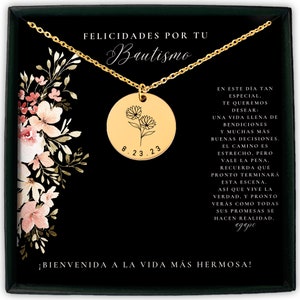 jw presente de batismo espanhol, jw regalo de bautismo, jw regalo de bautizo, jw colar de batismo espanhol, no hay vida melhor, la vida más hermosa
