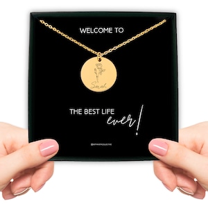 Collar jw la mejor vida de la historia, bautismo jw 2025, para sobrina, para niña, regalo de bautismo jw para hermanas, para mujer, collar de bautismo jw personalizado,