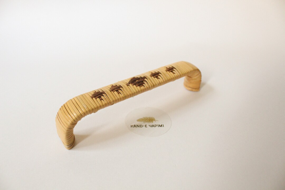 Pull Rattan Handles, Wicker Natural Rattan Rope Handle, Rattan